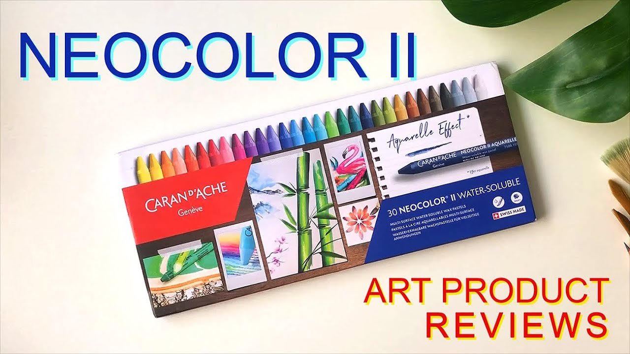 Caran d'Ache Neocolour II Wax Pastels Review